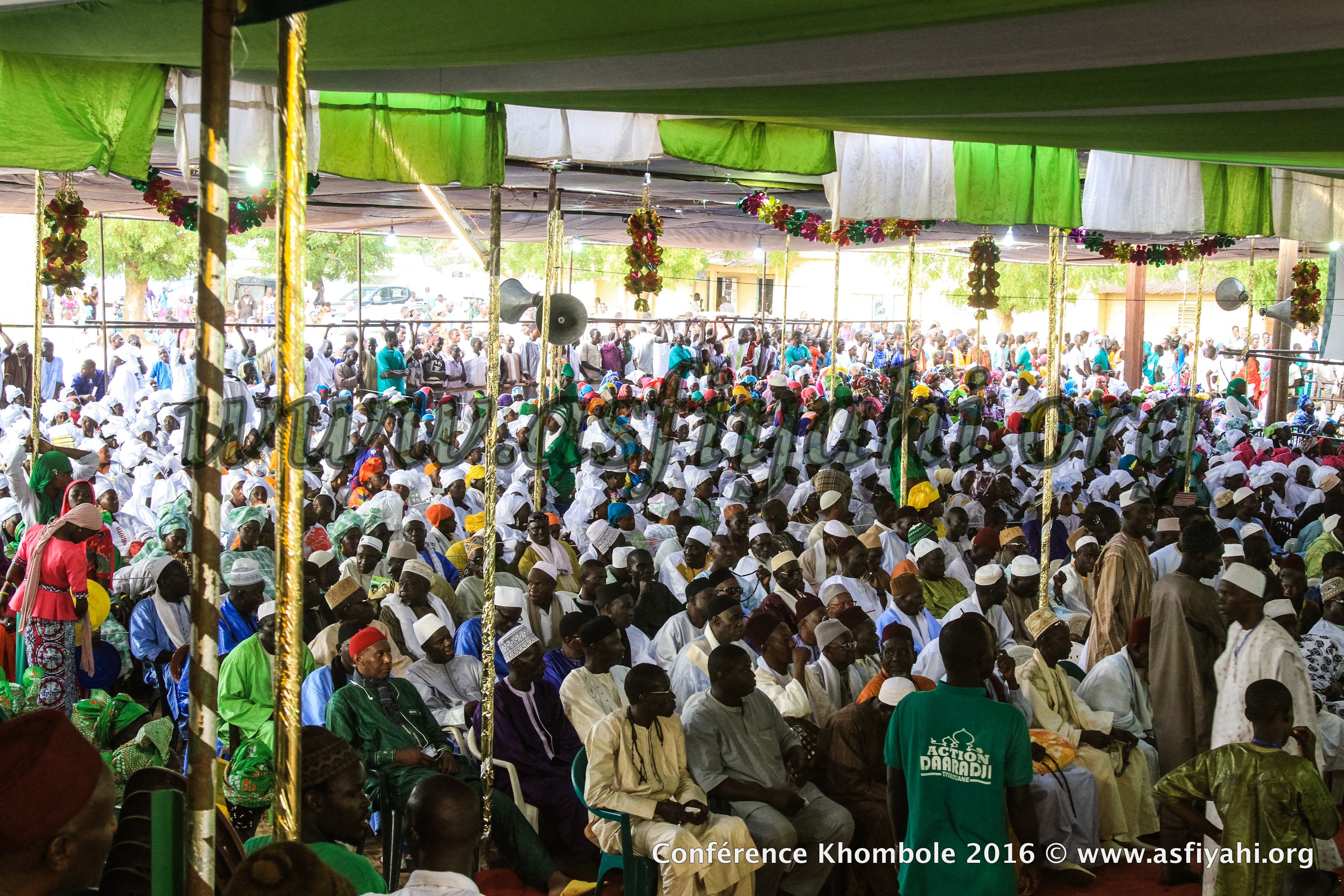 PHOTOS - 23 AVRIL 2016 À KHOMBOLE: Les Images de la Conférence des Dahiras Takhi Wa Tahawouni de Serigne Mame Malick Sy Mansour