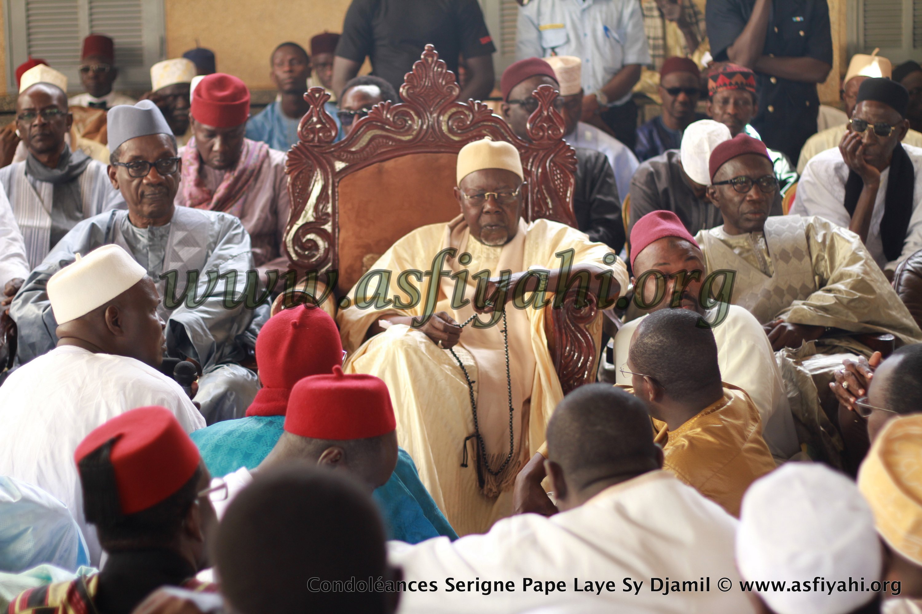 PHOTOS - RAPPEL A DIEU DE SERIGNE PAPE LAYE SY DJAMIL: Les Images de la journée de Prières et de présentation de Condoléances à Fass 