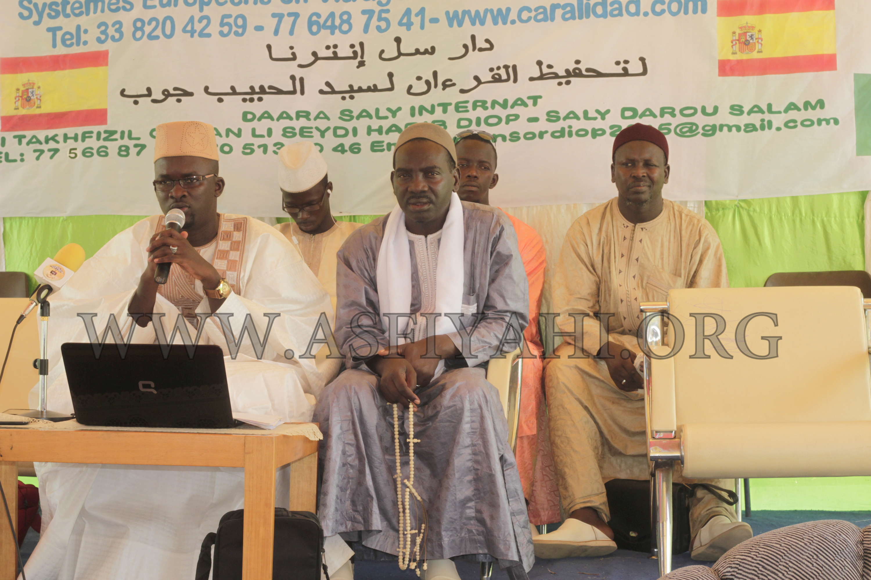 PHOTOS - 26 JUIN 2016 À SALY - Les Images de la Conference du Daara Internat de Saly Portudal "seydi Habib Diop",  animée par Oustaz Makhtar Sarr
