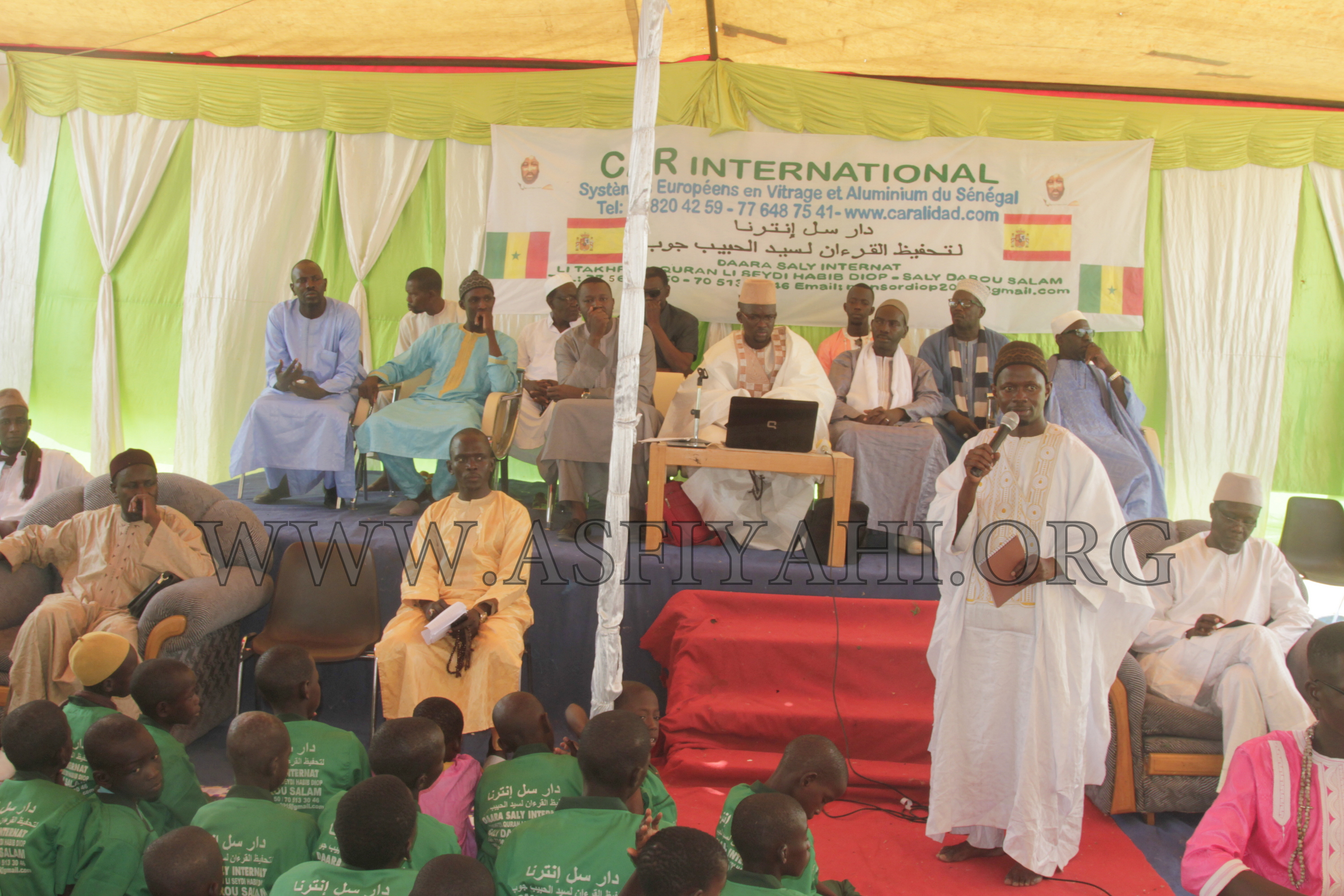 PHOTOS - 26 JUIN 2016 À SALY - Les Images de la Conference du Daara Internat de Saly Portudal "seydi Habib Diop",  animée par Oustaz Makhtar Sarr