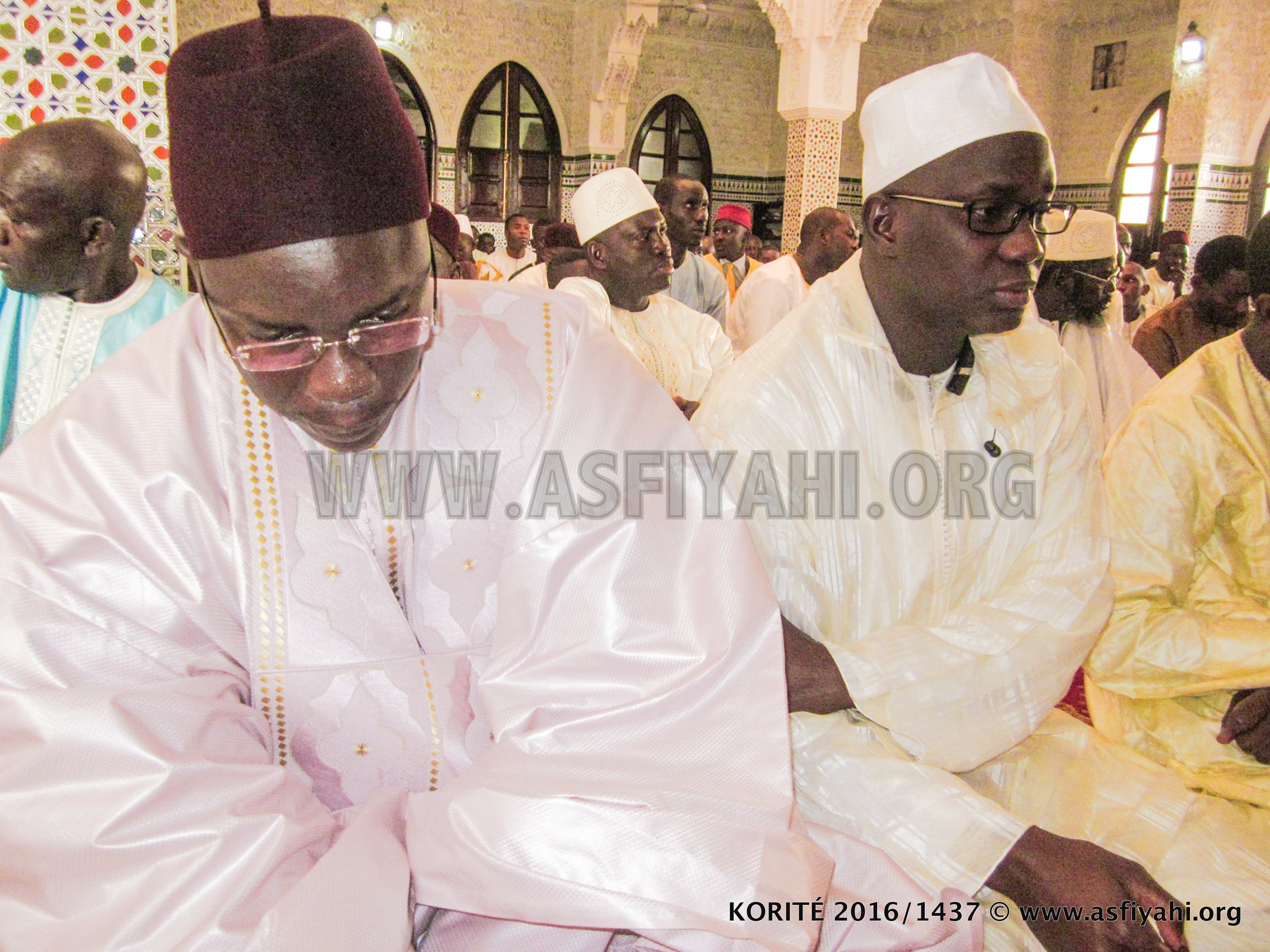 Serigne Sidy Ahmed et Serigne Mame Ousmane Sy Djamil