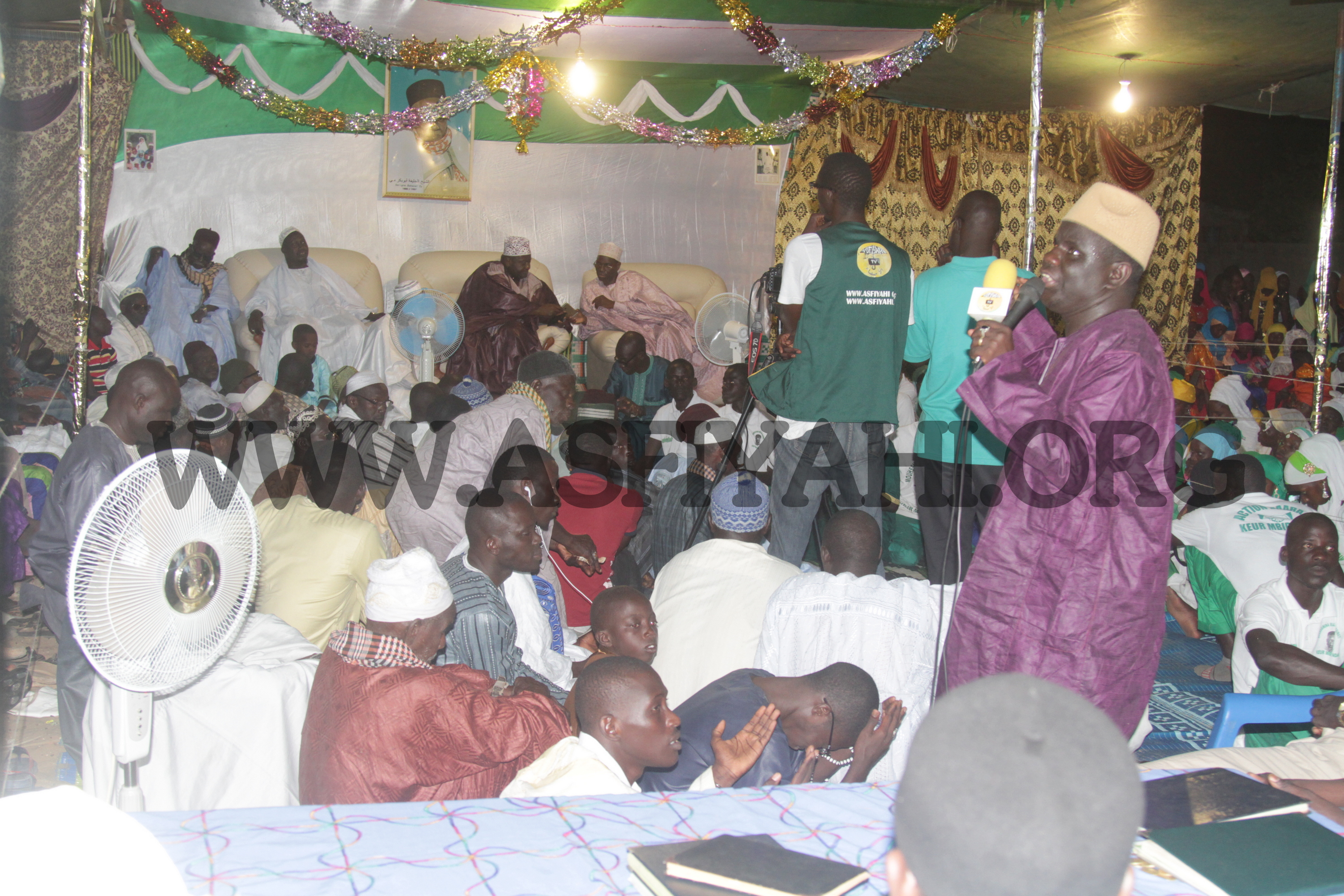 PHOTOS - 13 JUILLET 2016 À KEUR MBIR NDAO - Les images de la Conférence de la Dahira Mouhsinina Wal Mouhsinaty présidé par Serigne Habib SY Mansour 