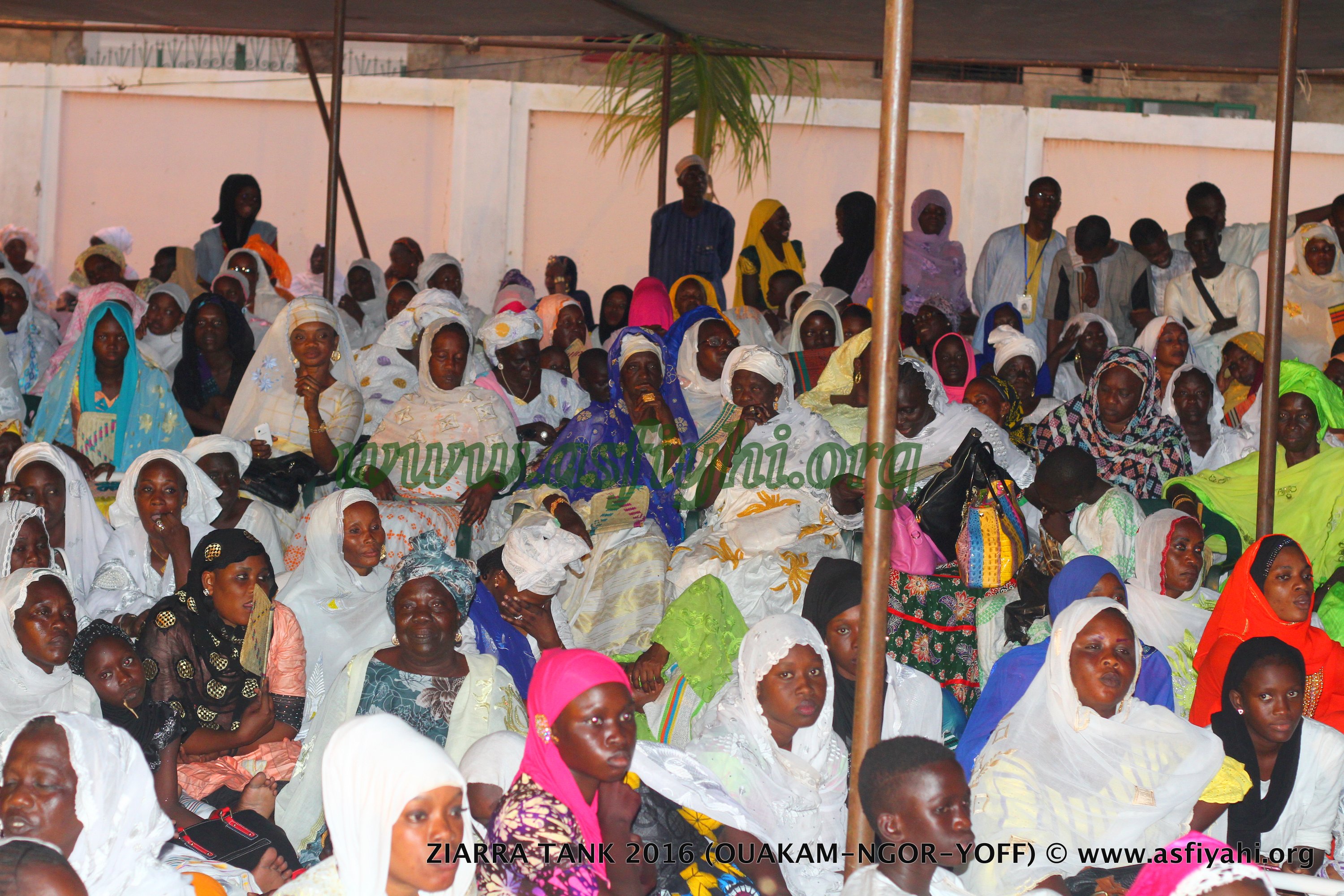PHOTOS - 23 JUILLET 2016 À TIVAOUANE - Les Images de la Ziarra de la coordination des Tidianes de Tankaa, Ouakam Ngor et Yoff, reçue par Serigne Abdoul Aziz Sy Al Amine