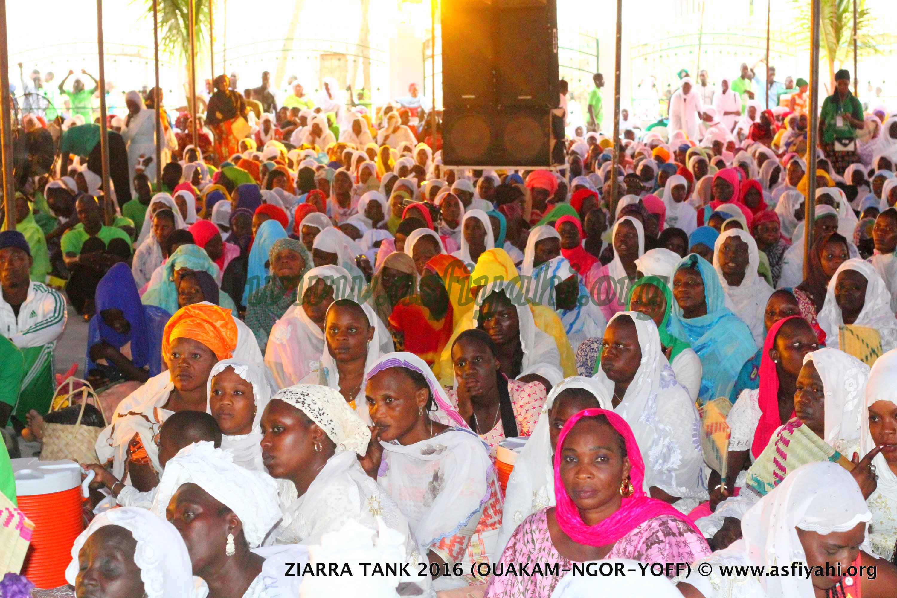 PHOTOS - 23 JUILLET 2016 À TIVAOUANE - Les Images de la Ziarra de la coordination des Tidianes de Tankaa, Ouakam Ngor et Yoff, reçue par Serigne Abdoul Aziz Sy Al Amine