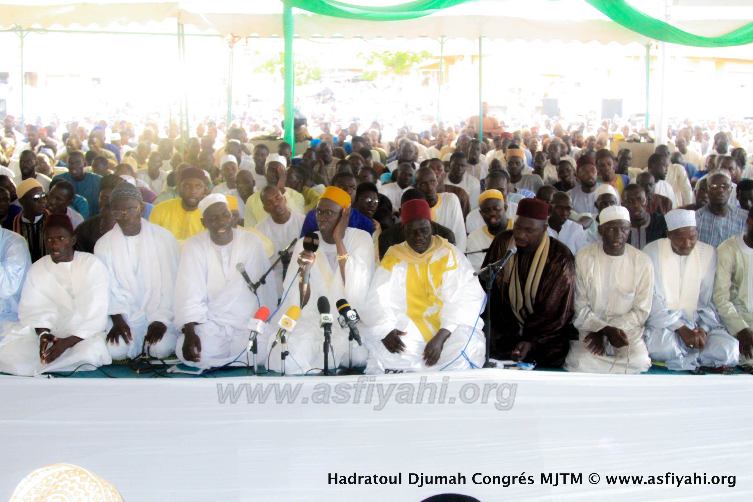 PHOTOS - 29 JUILLET 2016 À DAKAR - Les Images de la Hadratoul Djumah du Congrès de la Jeunesse Tidiane Malikite, présidée par Serigne Mbaye Sy Abdou  et le Maire de Dakar , Khalifa Ababacar Sall