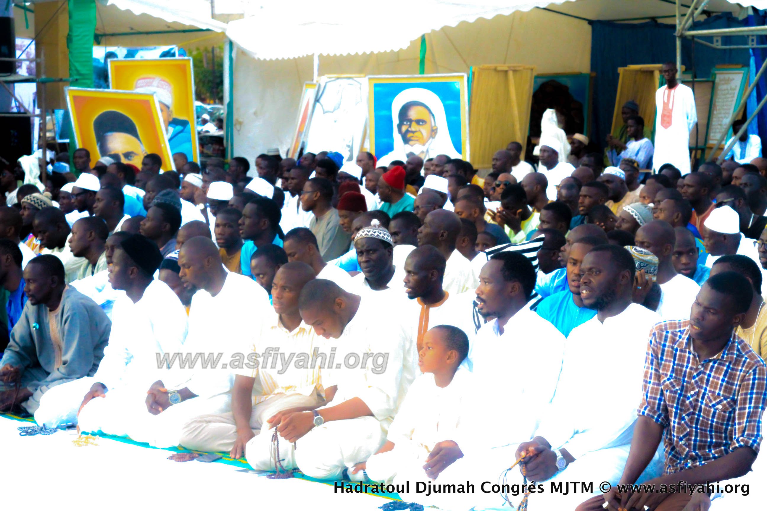 PHOTOS - 29 JUILLET 2016 À DAKAR - Les Images de la Hadratoul Djumah du Congrès de la Jeunesse Tidiane Malikite, présidée par Serigne Mbaye Sy Abdou  et le Maire de Dakar , Khalifa Ababacar Sall