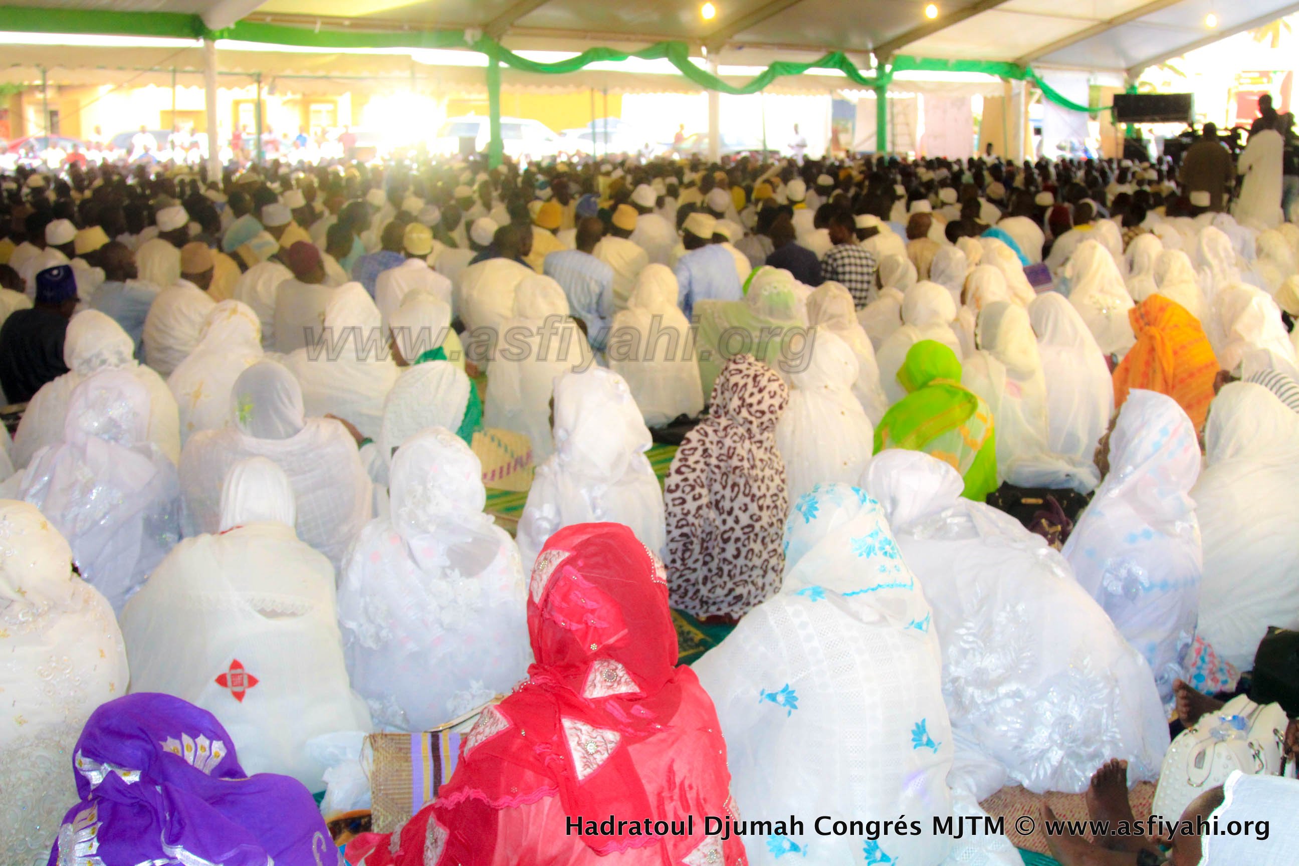 PHOTOS - 29 JUILLET 2016 À DAKAR - Les Images de la Hadratoul Djumah du Congrès de la Jeunesse Tidiane Malikite, présidée par Serigne Mbaye Sy Abdou  et le Maire de Dakar , Khalifa Ababacar Sall