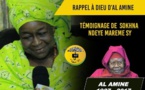 VIDEO - RAPPEL À DIEU D’AL AMINE - Le Message de Sokhna Ndeye Mareme Sy Djamil
