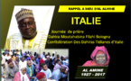 VIDEO - ITALIE - RAPPEL A DIEU D'AL AMINE : Journée de prière dédié à Serigne Abdoul Aziz Sy Al Amine présidée par Serigne Habib SY Mansour