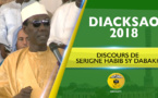 p5/10 - VIDEO - Gamou Diacksao 2018 - Le Discours Intégral de Serigne Habib Sy Dabakh