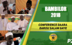 BAMBILOR - Suivez la Conference 2018 de l'Institut Islamique Darou Salam Gaye