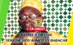 REPLAY RUE THIERS - Ceremonie troisieme jour du rappel à Dieu de Serigne Sidy Ahmed Sy Babacar