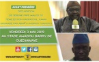 Vidéo - Déclaration de Serigne Pape Malick Sy - 7iéme Edition Hadratoul Jumah organisée par Abnâ'U Hadrati Tijaniyati - Vendredi 3 Mai 2019 au stade Amadou Barry de Guédiawaye