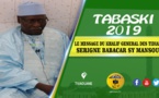 Tabaski 2019 - Le Message du Khalif Général des Tidianes Serigne Babacar Sy Mansour