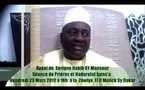 VIDEO - Appel de Serigne Habib SY Mansour : Séance de Prières et Hadaratul Jumu'a ce Vendredi 23 Mars à la Zawiya El Hadj Malick Sy de Dakar 