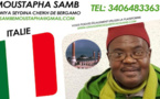 🇮🇹Travaux d’achèvement de la Grande Mosquée de Tivaouane - Le Message du Représentant en Italie, Moustapha SAMB