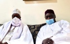 TIVAOUANE - Le Khalif Général des Tidianes reòoit la Dèlègation du Khalif Général des Mourides conduit par son porte-parole Serigne Bassirou Mbacké Abdou Khadre.