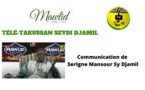 MAWLID 2020 - TÉLÉ-TAKUSSAN SEYDI DJAMIL Avec Serigne Mansour Sy Djamil