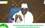 VIDEO - Communication de Serigne Ahmed Sarr - Symposium du Mawlid 2014 