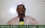 BANDE ANNONCE - Gamou Sokhna Astou SY Malick : Samedi 8 Mars 2014 à Louga : Appel de Serigne Ahmed Sarr Ibn Serigne Abdou Karim 