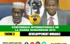 VIDEO - CONFERENCE ZIARRA OUMARIENNE 2016 - THÉME 2 -  Developpement Durable - Par Ousmane Aly Pame et Aboubackry Moussa LAM