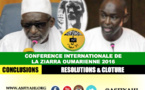 VIDEO - CONFERENCE ZIARRA OUMARIENNE 2016 - Lecture des Resolutions par Cheikhou Oumar SY et Conclusions de Thierno Madani Tall 