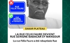 Dakar-Plateau : des rues rebaptisées en hommage aux grandes figures nationales et religieuses