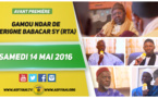ANNONCE VIDEO - Suivez l'Avant-Premiere du Gamou Ndar 2016 de Serigne Babacar Sy (rta), ce Samedi 14 Mai à Saint-Louis