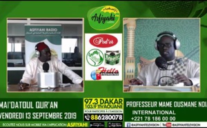 Professeur Mame Ousmane Ndiaye - Introduction Plateau Spécial sur l’école de El Hadj Malick Sy