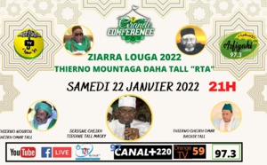 Ziarra Louga 2022 Thierno Mountaga Daha Tall "rta"' présidée par Serigne Cheikh Tidiane Tall Macky