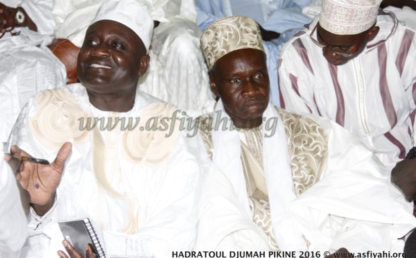 PHOTOS - 12 AOÛT 2016 À PIKINE - Les Images de la Hadratoul Djumah organisée en Hommage à Serigne Mansour Sy Borom Daara Ji et à sa fille Sokhna Assietou Sy