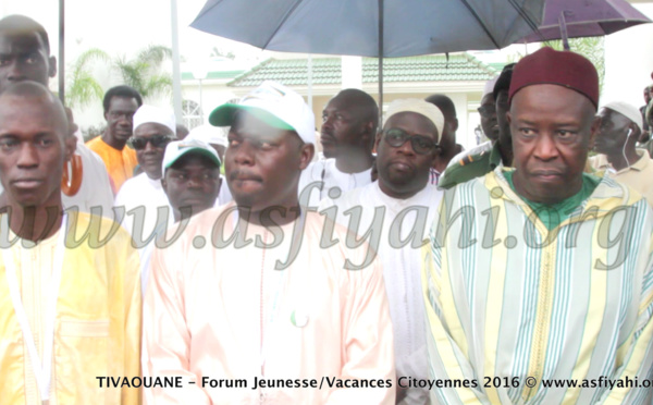 PHOTOS - 17 AOÛT 2016 À TIVAOUANE - Les Images du Forum TIVAOUANE - Forum Jeunesse/Vacances Citoyennes 2016, présidé par le Ministre Mame Mbaye Niang