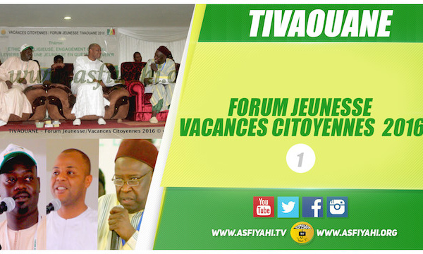 VIDEO - TIVAOUANE - Suivez le Forum Jeunesse / Vacances Citoyennes 2016