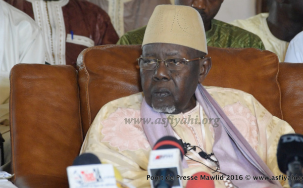 GAMOU TIVAOUANE 2016 - Les Recommandations de Serigne Abdoul Aziz Sy Al Amine pour une bonne réussite du Mawlid