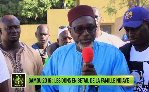 VIDEO - Gamou Tivaouane 2016 - Les Dons en Bétail de la famille de Baye Alé Ndiaye