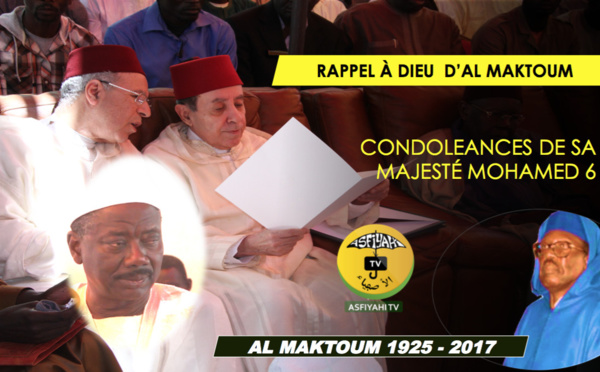 VIDEO - RAPPEL À DIEU D'AL MAKTOUM : Suivez la présentation des Condoléances de sa Majesté Mohamed 6 Roi du Maroc, représenté par Ahmed Toufiq, ministre marocain des Habous et des Affaires islamiques