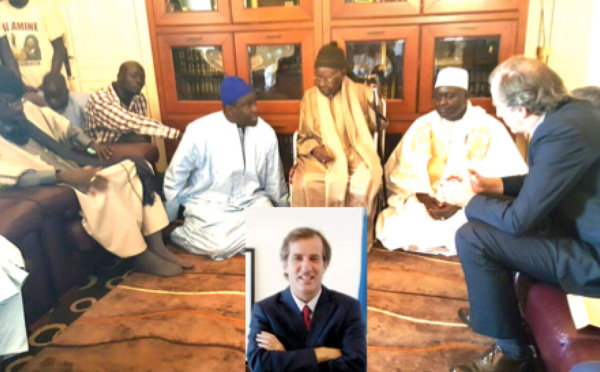 RAPPEL À DIEU D'AL MAKTOUM: L'Ambassadeur de France au Sénégal, Son Excellence Christophe Bigot a présenté ses condoléances au nouveau Khalife Serigne Abdou Aziz Sy AlAmine
