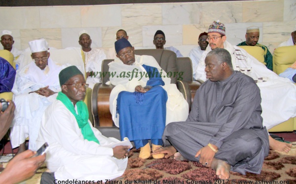 PHOTOS - RAPPEL À DIEU D'AL MAKTOUM - Les images de la Présentation de Condoléances du Khalif de Médina Gounass en compagnie du Cherif Sidi Birahim TIjani