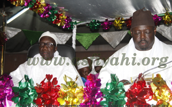 PHOTOS - 22 AVRIL 2017 - Les Images du Gamou de Pikine 2017, Serigne Mouhamadou Mansour Sy Borom Daara Ji (rta)