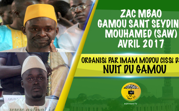  VIDEO - ZAC MBAO 2017 - Suivez le Gamou Sant Seydina Mouhamed (saw) organisé par Imam Modou Cissé Djité