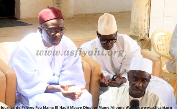 PHOTOS - OUKAM - Les Images de la journée de Prières de la Famille de Mame Mbaye Diop de Ouakam, l'un des premiers Moukhadams de Seydil Hadj Malick Sy au Cap Vert, Mame Alioune Wane et condisciples