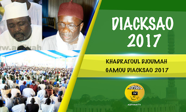 VIDEO - DIACKSAO 2017 - Suivez la Hadratoul Djoumah, suivie d'un entretien avec Serigne Pape Makhtar Kébé