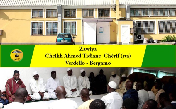 VIDEO - HADARA DIASPORA - ITALIE - Visite Guidée à la Nouvelle Zawiya Cheikh Ahmed tidiane Chérif (rta) de Bergamo