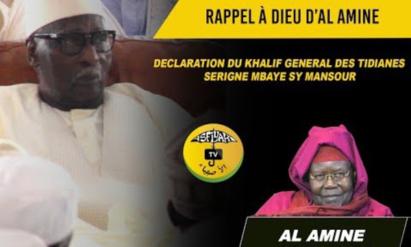 VIDEO - Retour sur la Première Déclaration du nouveau Khalif Général des Tidianes : Seydi Abû Bakr As Siddîq (Le Véridique) 