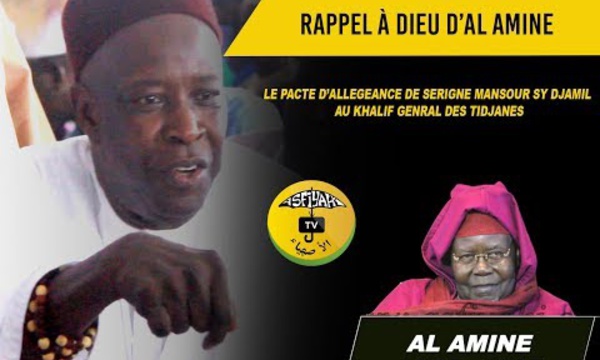 VIDEO - Pacte d'allégeance des petits-fils de Seydil Hadj Malick Sy à Serigne Mbaye Sy Mansour