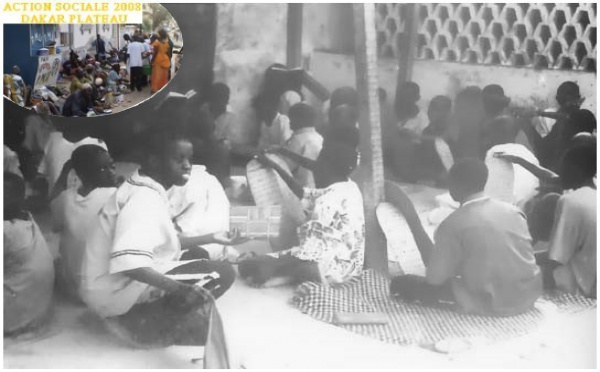 Don de Vêtements , Couvertures &amp; Produits Hygiénique au Daara Seydil Hadji Malick SY de Tivaouane