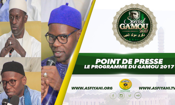 VIDEO - POINT DE PRESSE GAMOU TIVAOUANE 2017 - La Cellule Zawiya Tidjane et le Coskas dévoilent le Programme du Gamou 2017