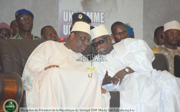 PHOTOS - Gamou Tivaouane 2017 - La famille de Seydil hadj Malick Sy acceuille le President Macky Sall