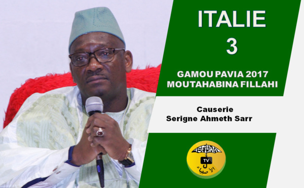 VIDEO - ITALIE - PAVIA : Suivez le Gamou du Dahiratoul Moutahabina Fillahi de Pavia Voghera tenu le Dimanche 24 Dècembre 2017 présidé par Serigne Ahmed Sarr et animé par Cheikh Diop et son groupe