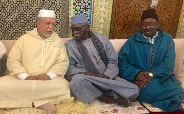 PHOTOS - Arrivé au Maroc du Khalif Général des Tidianes Serigne Babacar Sy Mansour, accompagné de toute la famille de Seydil Hadj Malick Sy (rta)